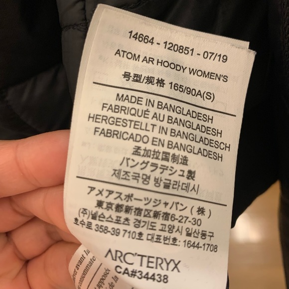 Arcteryx Women Atom AR - Picture 5 of 5